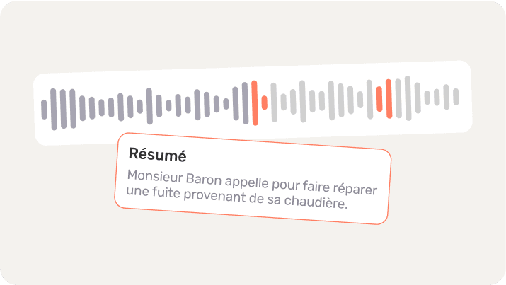 Transcription instantanée